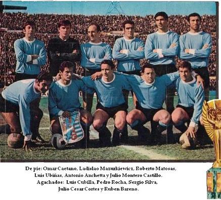 Uruguay semifinalista de Mexico 1970